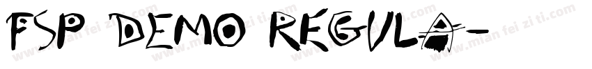 FSP DEMO Regula字体转换